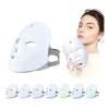 Máscara Facial Led Spa Skin Care Belleza Luz De 7