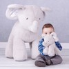 GUND Baby Elephant Plush Toy 10", Gray - Soft Cuddly