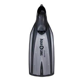Aqua Lung Carvelle Scuba Diving Fins, Silver S / 5-6