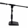 Shure Compact Low Profile Mic Stand with Single-Section Boom Black