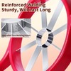 OOKUU Apple Slicer Corer, [Large Size] 8-Blade Heavy Duty Apple