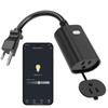 Eva's Light Smart Dimmer Plug, WiFi Outdoor Smart Plug, IP65