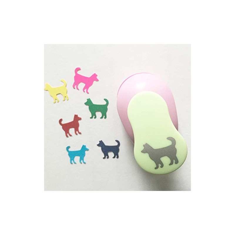 Caryko 2.5cm Clever Lever Craft Punch Paper Cutting Shape Dog