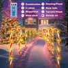 Solar Candy Cane Lights – 12-Piece Set, 22 Inch Outdoor