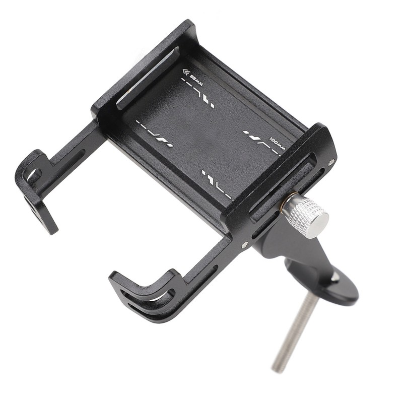 Bike Stem Phone Mount Holder Aluminum Alloy Adjustable Bicycle Phone