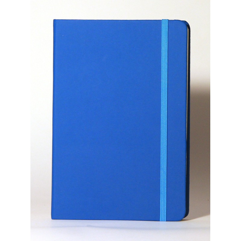 Tiger notables A5 lined ruled notebook with leather effect cover