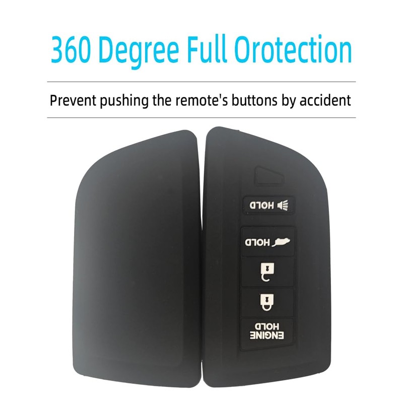 KULCSOK Key Fob Cover Compatible with Acura Integra RDX MDX