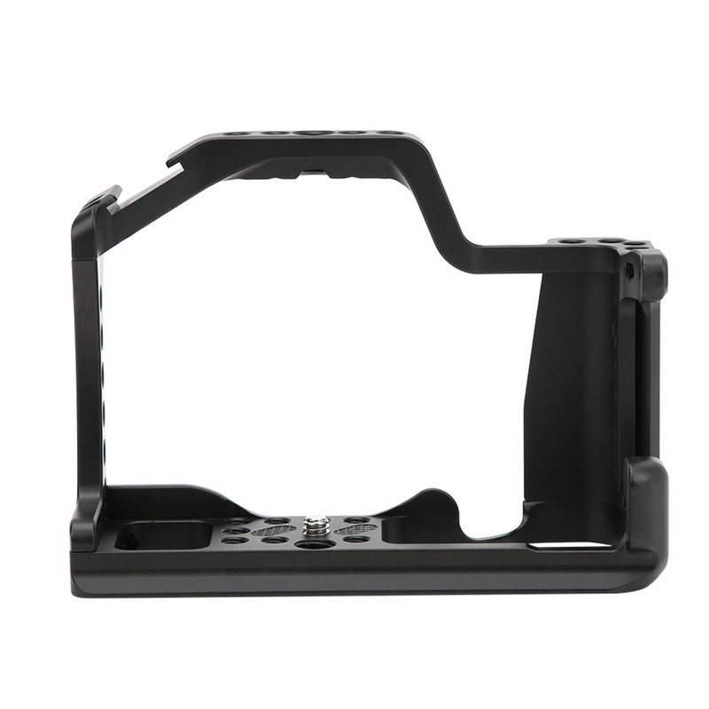 Metal Camera Cage Rig with Grip Handle Cold Shoe Expansion