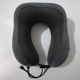 jidachuang Travel Memory Foam Neck Pillow for Traveling, Travel Pillow for Airplanes for Adult (C-Black)