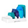 YouCopia StoraLid Adjustable Food Container Lid Organizer for Kitchen Cabinet