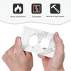 Duplex Receptacle Outlet Cover Wall Plate Covers White Gray Marble