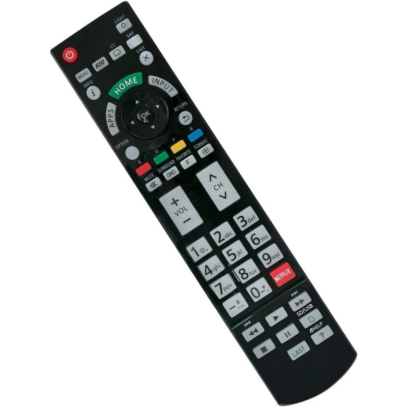 Replacement Remote Controller use for TC-P42X5 TC-P50U50 TC-P50X5 TC-55CX800 TC-65CX850