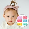 Luckious 6 PCS Baby Turban Headband Set - Soft, Cute,
