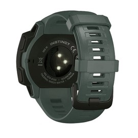 Threeeggs Compatible for Garmin Instinct Bands, Soft Silicone Band Replacement Watch Strap Compatible with Garmin Instinct 2 / Solar/Tactical/Instinct Esports (Graphite Gray)