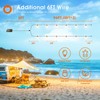 addlon 102FT(96+6) Solar String Lights Outdoor Waterproof with USB Charging