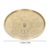 Feng Shui Brass Concave Bagua Mirror Good Luck Anti Rust