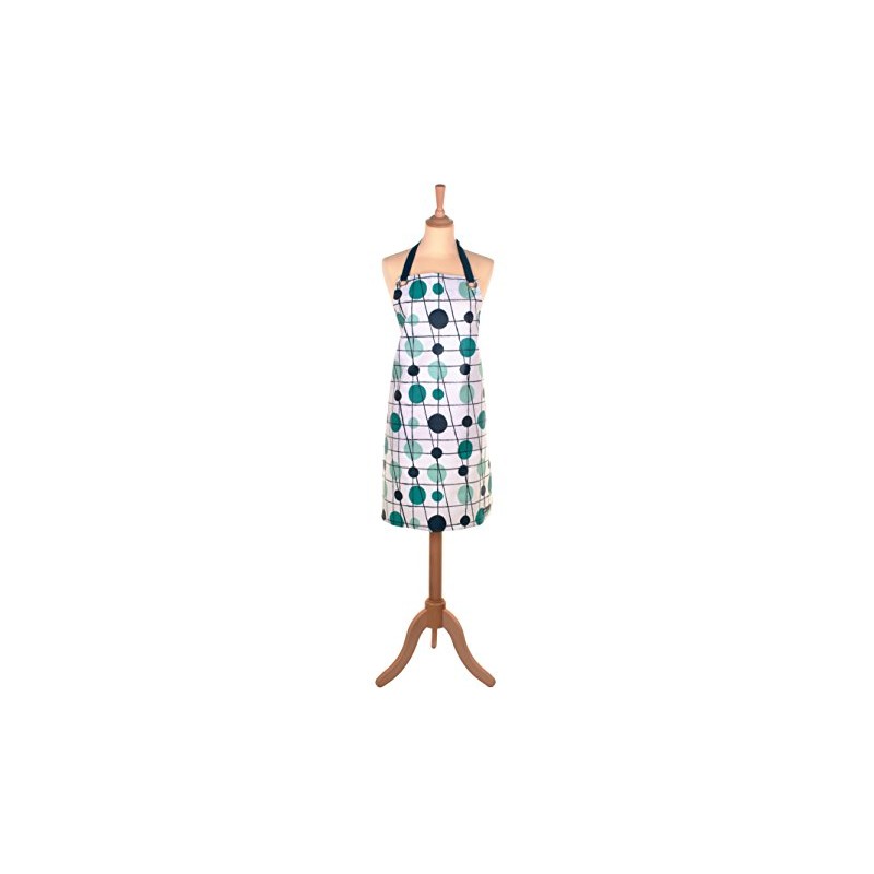 Pavilion Blue Oilcloth Apron