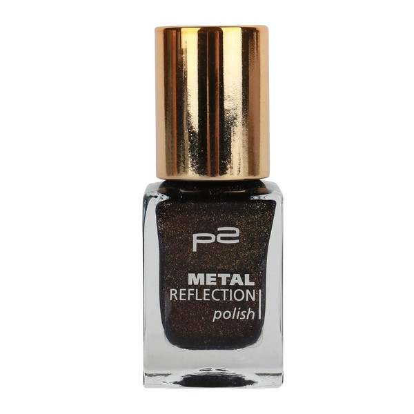 P2 Metal Reflection Nail Polish No. 100 Lilac Bossa Nova 10 ml