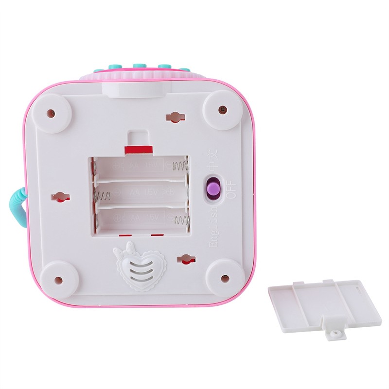 Bilingual Musical Telephone Baby Children Educational Development Pretend Play Toy
