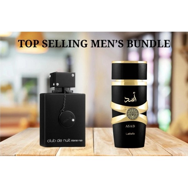 Combo Armaf Club De Nuit Intense + Lattafa Asad Top