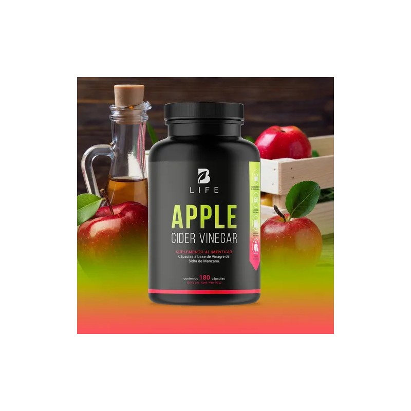 B Life Vinagre De Manzana 90 Cáps 500mg