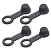 Bleeder Rubber Cap, Black, Set of 4 96476
