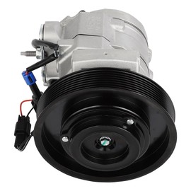 ECCPP AC Compressor 2011-2019 Fit for Freightliner Cascadia 12.8L AC Compressor with Clutch Rapid Cooling