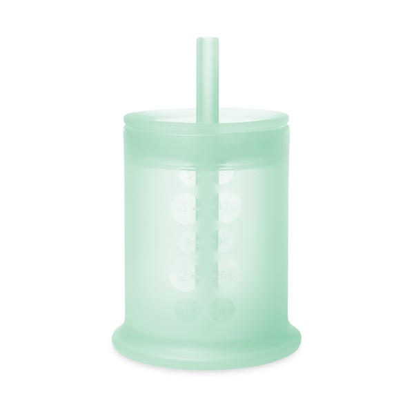Olababy Olababy Silicone Training Cup with Straw Lid | Babies