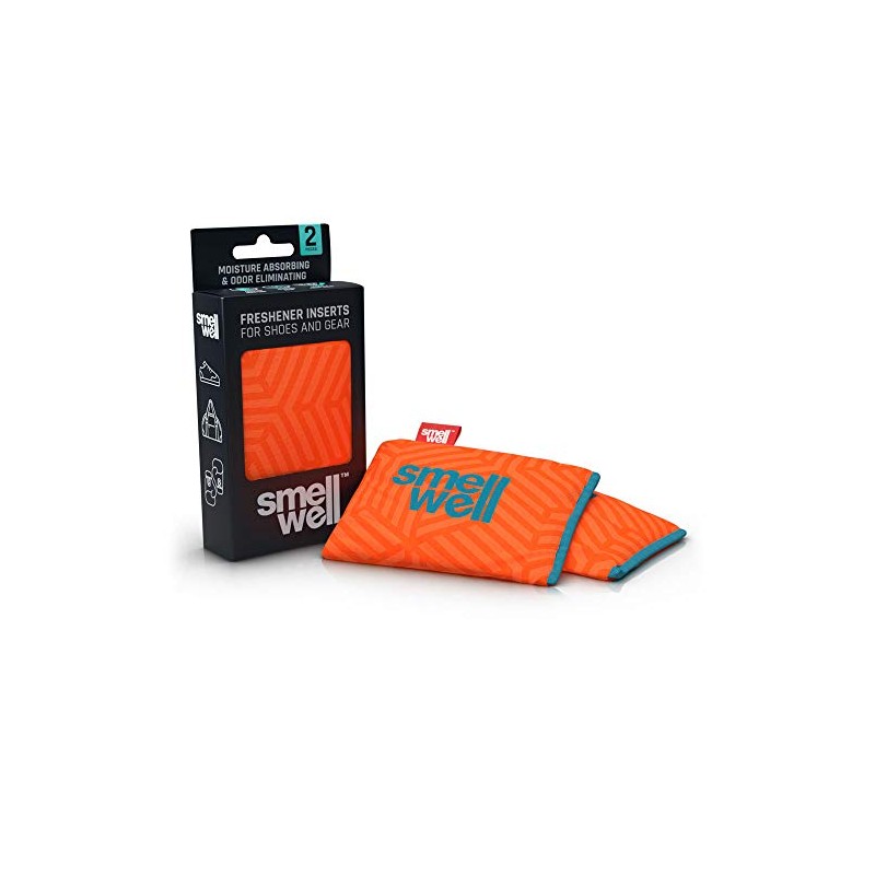 KletterRetter Unisex Adult Geometric Orange SmellWell Drying and Refreshing Cushion