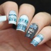 Whats Up Nails P023 Aztec Harmony Water Decals Sliders for