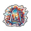 Texas Hart Designs St. Louis Missouri Laptop Sticker