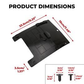 Front Wheel Arch New Fender Liner Access Cover 1668840722 1668841000 Replacement For Mercedes GL350 GL450 GL550 GLS450 ML250 ML350 ML400 ML63 AMG