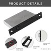 senharvest Recessed Finger Flush Pulls with Edge Pull -Sliding Closet