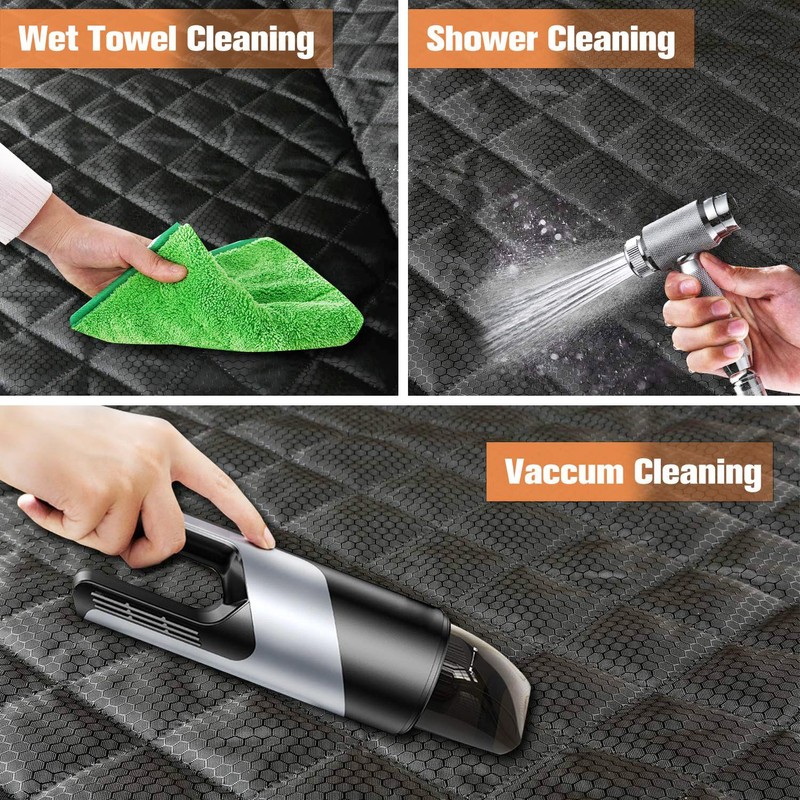 PETICON Waterproof Scratchproof Pet Bench Seat Covers for Cars, Trucks,
