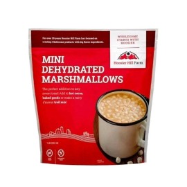 Hoosier (PACK OF 2) Mini Dehydrated Marshmallows- Hoosier Hill Farm 1LB Best By 08/22/25