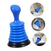 TEHAUX Plunger for Sink Drain Portable Unclogger for Small Spaces