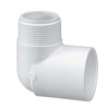 PVC 90 Degree Elbow Pipe Connector – MIP Male Pipe