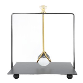 Metal Napkin Holder Lift Handle Modern Elegant Square Paper Napkin Dispenser for Restaurant Hotel Home Office Black