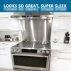 24" By 30" Stainless Steel Stove Backsplash Splatter Guard SP3604