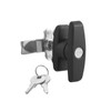 2 Pieces T Handle Lock Kit Rear Fixing Tool Box
