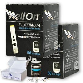 Test Strips, Platinum 50 Count (Pack of 2), Boxed by Fusion Shop Store