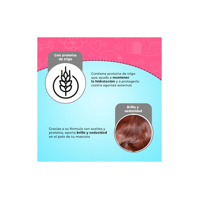 Fancy Pets Essentials Shampoo con Acondicionador 2 en 1 de