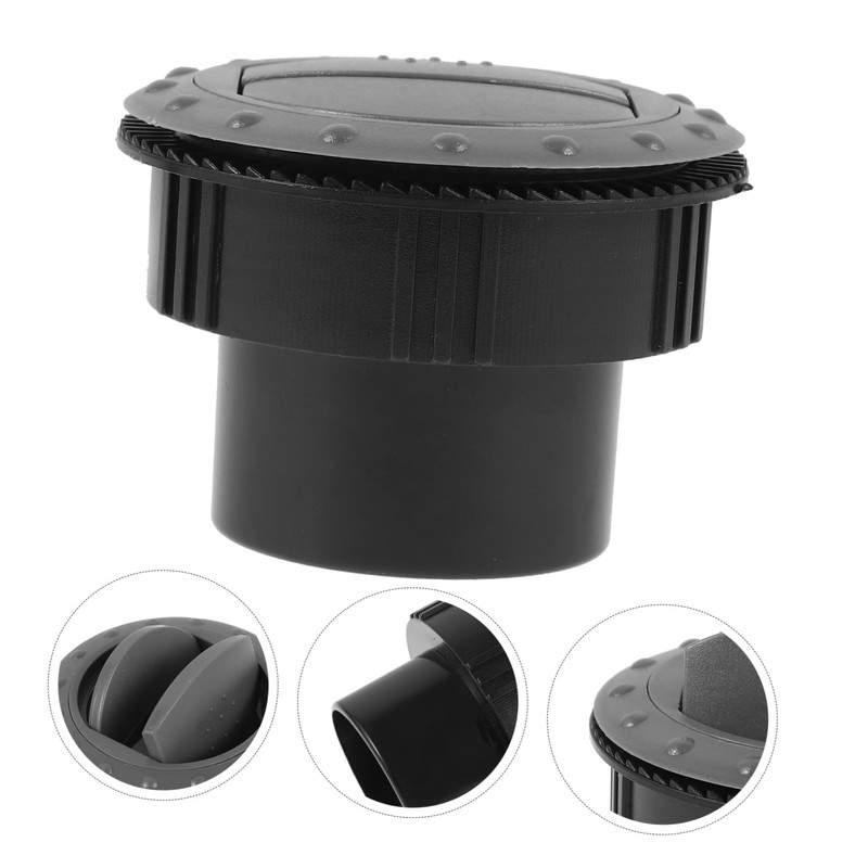 KONTONTY 2pcs Round Air Vent Covers for Rvs and Durable