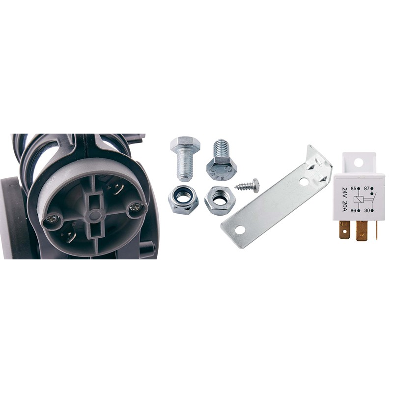 HELLA 3PB 013 410-091 Signal Horn - 24V - 112dB(A)