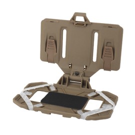 Tactical Vest Phone Holder Molle Mount, Universal Chest Phone Board Carrier Foldable Navigation Board for Outdoors