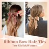 Yougeigy Yougeigy 6PCS Bow Hair Ties, Satin Hair Ribbon, Ribbon