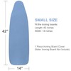 VividPaw 14x42 Inch Over-The-Door Ironing Board Cover with User-Friendly Design,