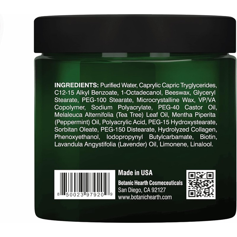 Botanic Hearth Tea Tree Shaping Cream, Hair Styling Cream with