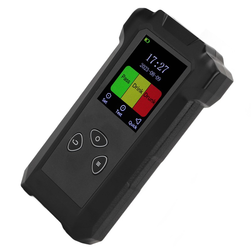 Handheld Drunk Tester Voice Version High Accuracy Blowing Breath Detector