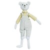 Wilberry - Linen - Bear in Dungarees Soft Toy -